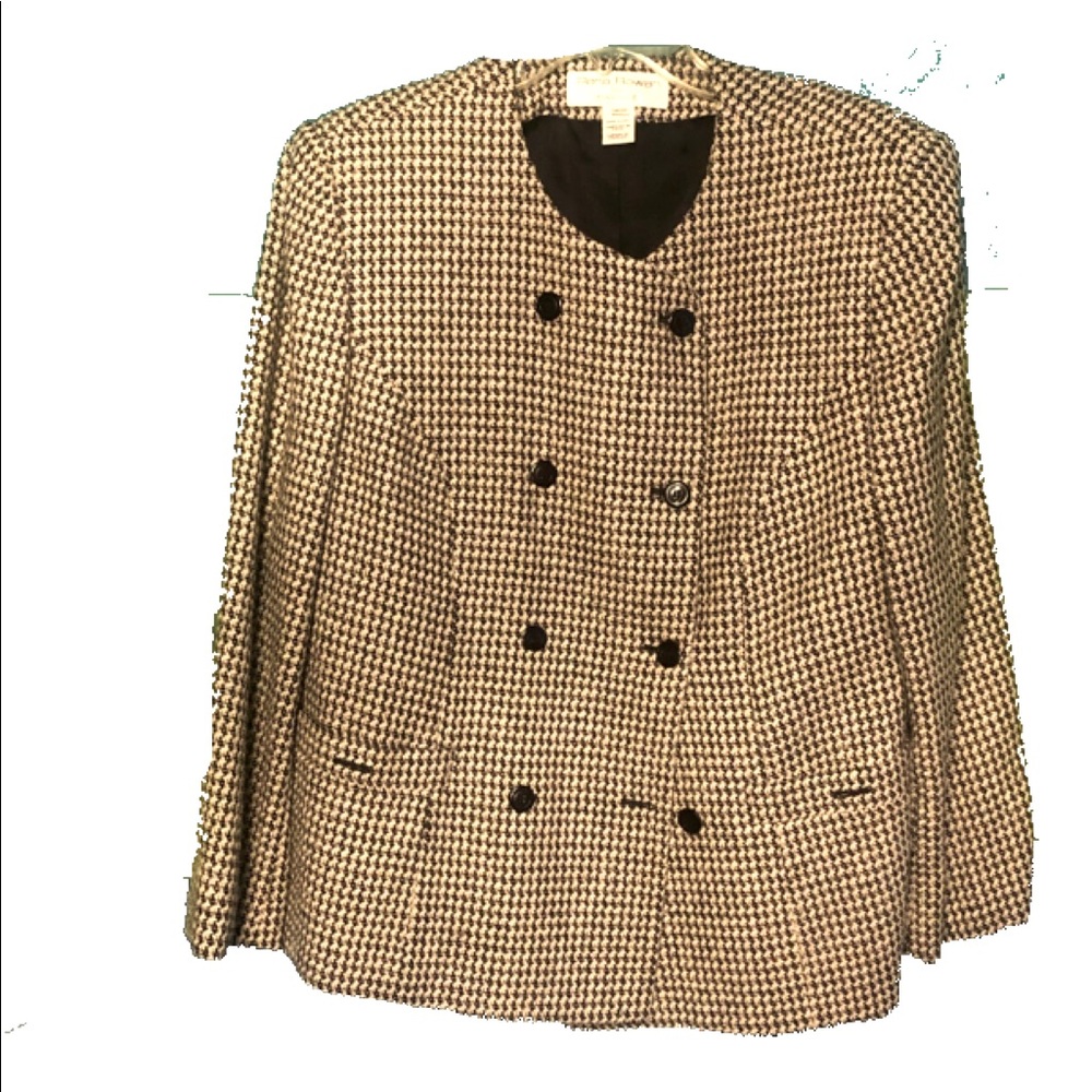 Houndstooth business jacket